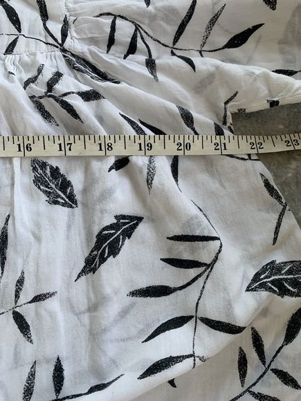 Gudrun Sjoden Floaty Maxi Midi Dress White Floral Smock Size M Boho - Picture 7 of 9